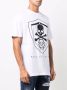 Philipp Plein T-shirt met stras logo Wit - Thumbnail 3