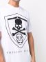 Philipp Plein T-shirt met stras logo Wit - Thumbnail 5