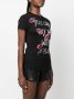 Philipp Plein T-shirt verfraaid met stras Zwart - Thumbnail 3