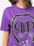 Philipp Plein T-shirt met teddybeerprint Paars - Thumbnail 5