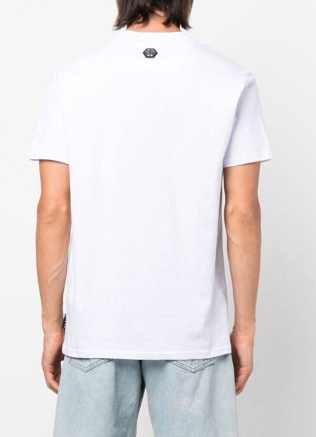 Philipp Plein T-shirt met teddybeerprint Wit
