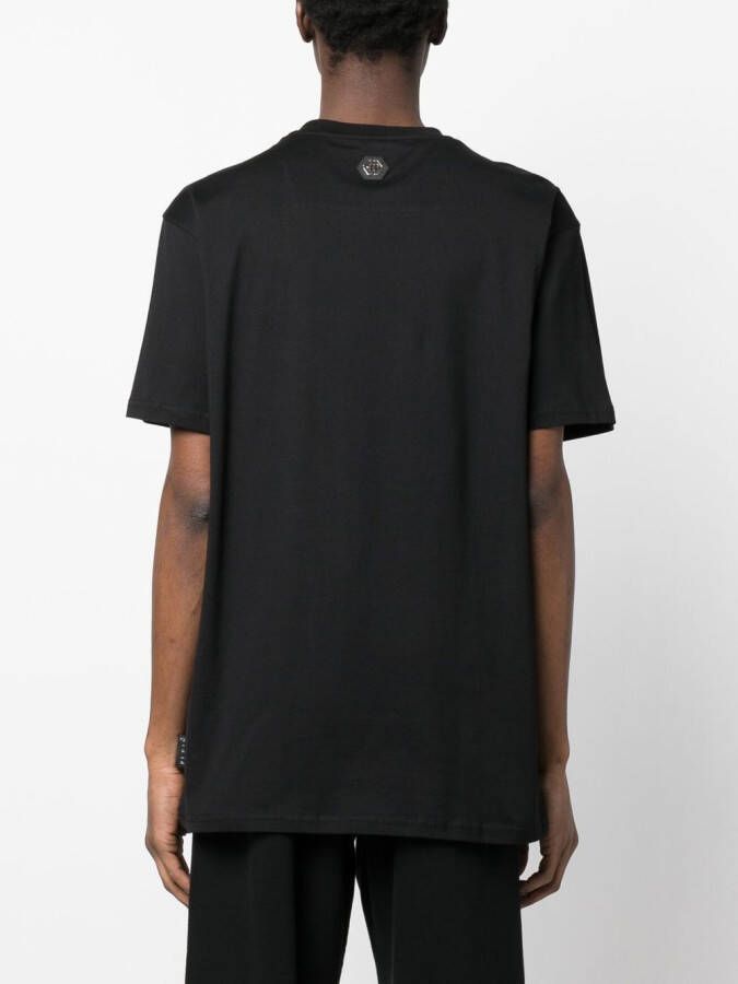 Philipp Plein T-shirt met teddybeerprint Zwart