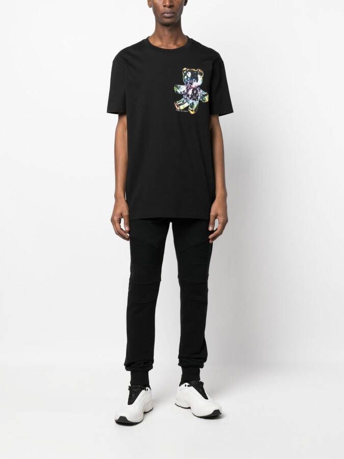 Philipp Plein T-shirt met teddybeerprint Zwart