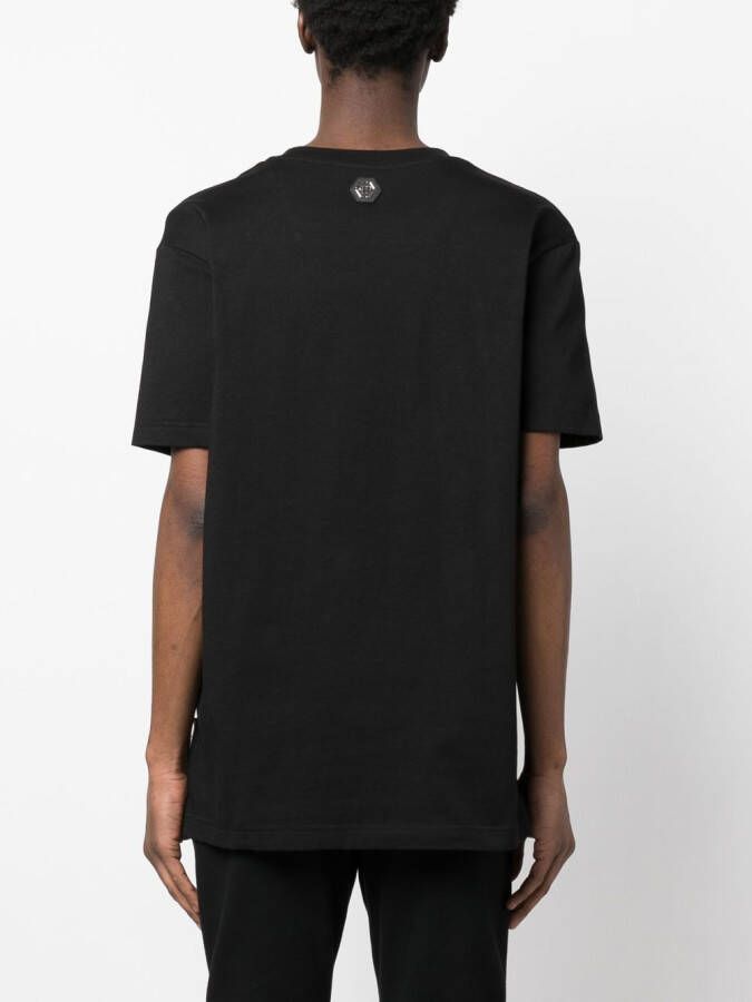 Philipp Plein T-shirt met teddybeerprint Zwart