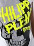 Philipp Plein T-shirt met verfraaide mouwen Wit - Thumbnail 5
