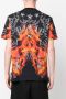 Philipp Plein T-shirt met vlammenprint Zwart - Thumbnail 4