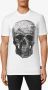 Philipp Plein T-shirt verfraaid met kristal Wit - Thumbnail 3
