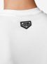 Philipp Plein T-shirt verfraaid met kristal Wit - Thumbnail 5