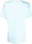 Philipp Plein T-shirt verfraaid met kristallen Blauw - Thumbnail 2