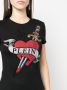 Philipp Plein T-shirt verfraaid met kristallen Zwart - Thumbnail 5