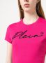 Philipp Plein T-shirt verfraaid met logo Roze - Thumbnail 5