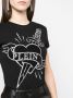 Philipp Plein T-shirt verfraaid met logo Zwart - Thumbnail 5