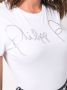 Philipp Plein T-shirt verfraaid met stras Wit - Thumbnail 5
