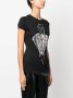 Philipp Plein T-shirt verfraaid met stras Zwart - Thumbnail 3