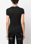 Philipp Plein T-shirt verfraaid met stras Zwart - Thumbnail 4