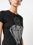 Philipp Plein T-shirt verfraaid met stras Zwart - Thumbnail 5