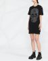 Philipp Plein T-shirtjurk met barokprint Zwart - Thumbnail 2