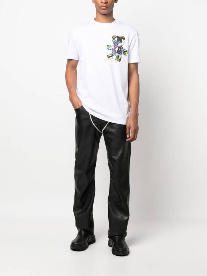 Philipp Plein T-shirt met teddybeerprint Wit