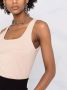 Philipp Plein Top met geborduurd logo Beige - Thumbnail 3