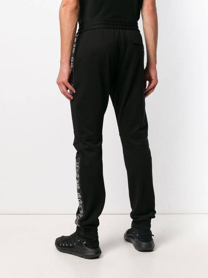 Philipp Plein trainingsbroek met logoband Zwart