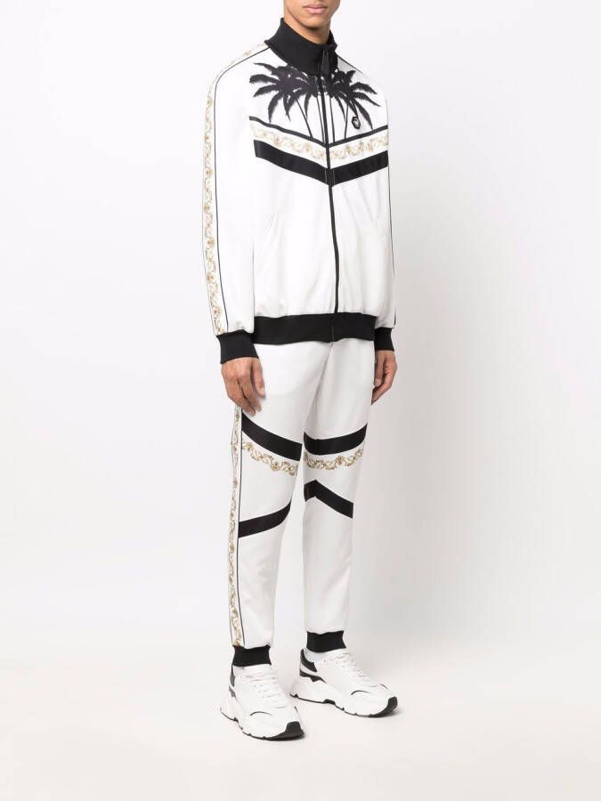 Philipp Plein Trainingspak met barokprint Wit