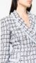 Philipp Plein Tweed blazer Blauw - Thumbnail 5