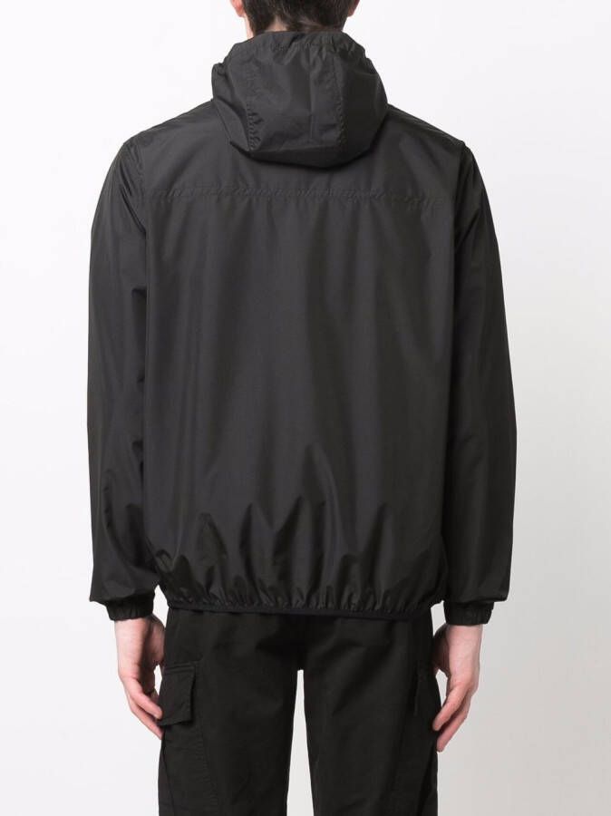 Philipp Plein Windjack met rits Zwart