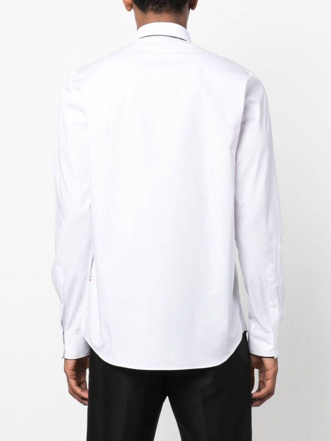 Philipp Plein Zijden overhemd Wit