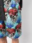 Philipp Plein Zijden shorts Blauw - Thumbnail 5