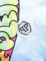 Philipp Plein Zwembroek met grafische print Blauw - Thumbnail 3