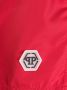 Philipp Plein Zwembroek met logo Rood - Thumbnail 3