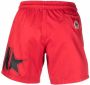 Philipp Plein Zwembroek met logoprint Rood - Thumbnail 2