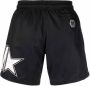 Philipp Plein Zwembroek met logoprint Zwart - Thumbnail 2