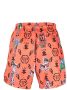 Philipp Plein Zwembroek met monogramprint Oranje - Thumbnail 2