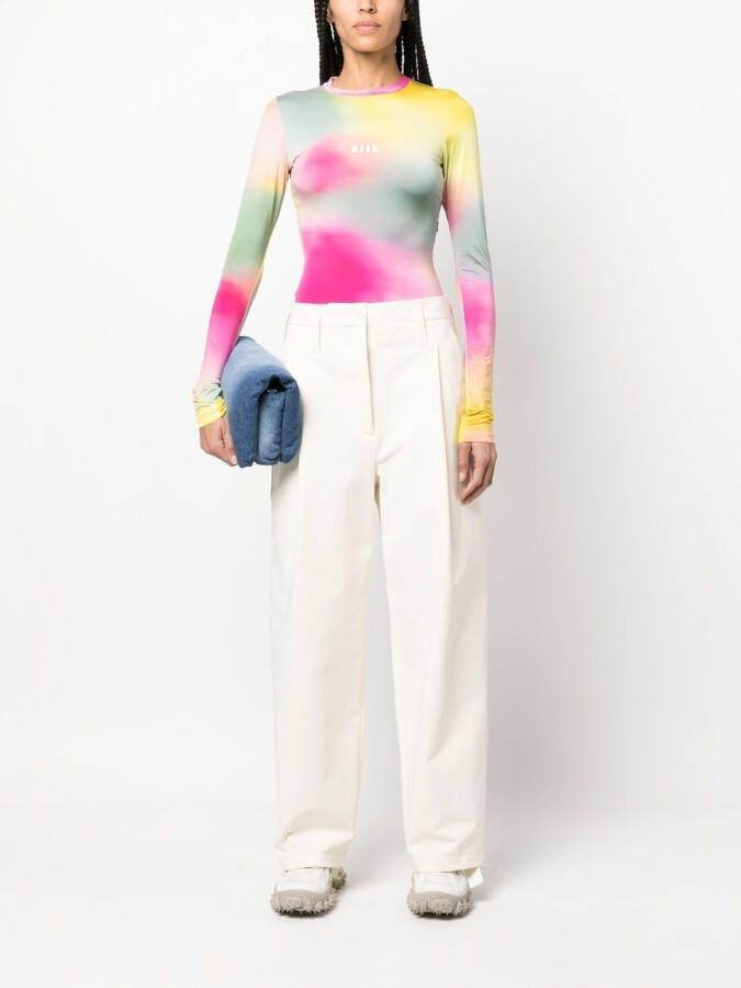 Philosophy Di Lorenzo Serafini Broek met wijde pijpen Beige