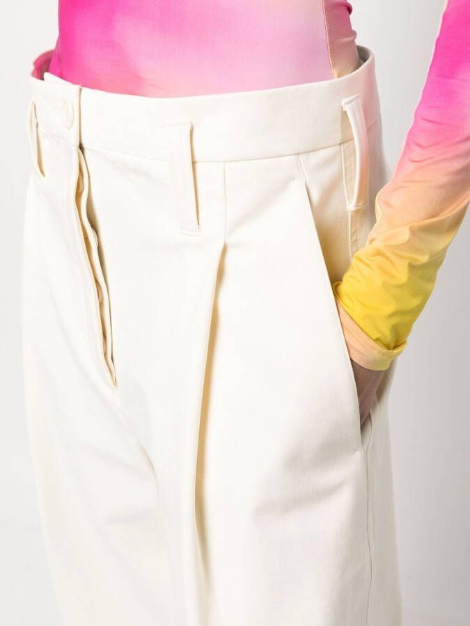 Philosophy Di Lorenzo Serafini Broek met wijde pijpen Beige