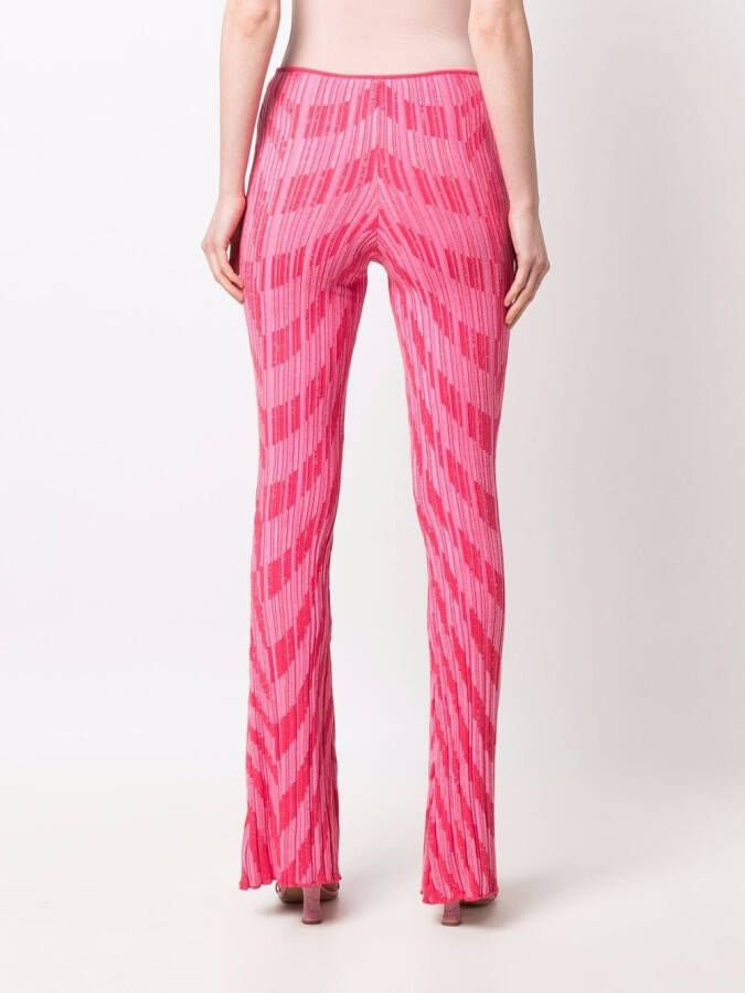 Philosophy Di Lorenzo Serafini Flared broek Roze