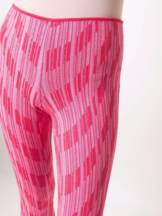 Philosophy Di Lorenzo Serafini Flared broek Roze