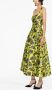 Philosophy Di Lorenzo Serafini Midi-jurk met bloemenprint Geel - Thumbnail 4