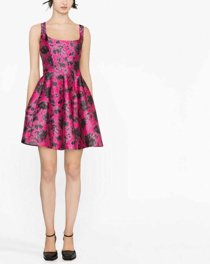 Philosophy Di Lorenzo Serafini Mini-jurk met bloemenprint Roze