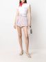 Philosophy Di Lorenzo Serafini Gestreepte shorts Beige - Thumbnail 2