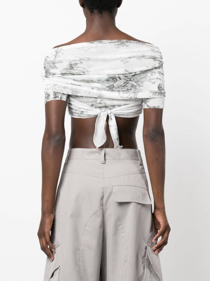 Philosophy Di Lorenzo Serafini Cropped top Wit