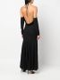 Philosophy Di Lorenzo Serafini Maxi-jurk met halternek Zwart - Thumbnail 4