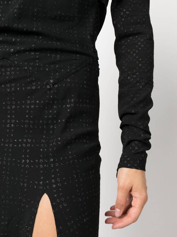 Philosophy Di Lorenzo Serafini Maxi-jurk met halternek Zwart