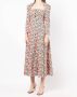 Philosophy Di Lorenzo Serafini Jurk met bloemenprint Rood - Thumbnail 3