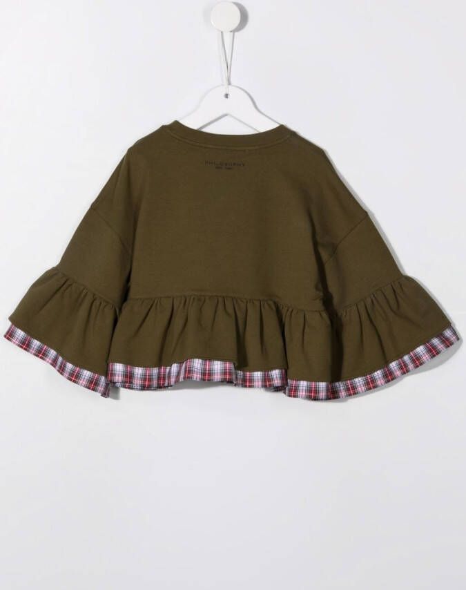 Philosophy Di Lorenzo Serafini Kids Flared top Groen