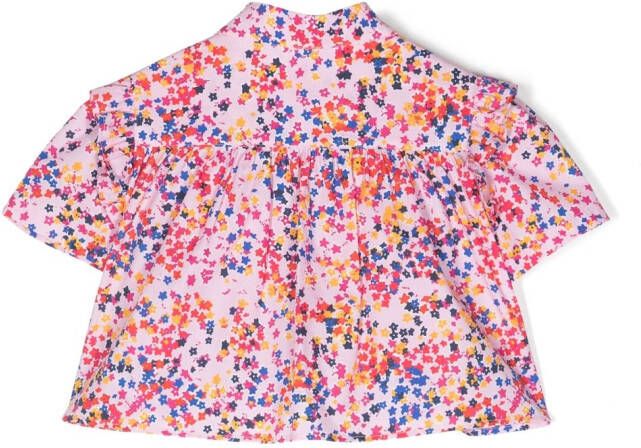 Philosophy Di Lorenzo Serafini Kids Shirt met bloemenprint Roze