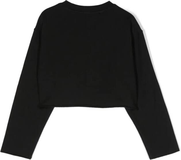 Philosophy Di Lorenzo Serafini Kids Sweater met logoprint Zwart