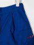 Philosophy Di Lorenzo Serafini Kids Shorts verfraaid met logo Blauw - Thumbnail 3