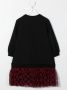 Philosophy Di Lorenzo Serafini Kids Sweaterjurk met geborduurd logo Zwart - Thumbnail 2